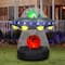 72" Halloween Inflatable Animated Alien Spacecraft